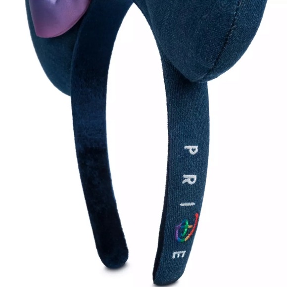 Disney Minnie Mouse Denim & Rainbow Ears for Adults - Picture 5 of 6